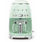 Smeg - cafetire filtre programmable 10 tasses 1050w vert d'eau dcf02pgeu