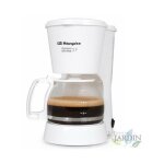 Suinga - cafeti�re � filtre 6 tasses orbegozo 650w. filtre permanent amovible, blanc