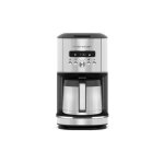Cafeti�re filtre isotherme programmable 1, 5l ? verseuse inox double paroi ? timer et d�part diff�r� ...
