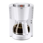 Melitta - cafetiere look iv selection 1011 - 03 blanc / acier brosse Melitta - cafetiere look iv selection 1011 - 03 blanc / acier brosse