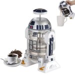 Cafeti�re � piston, cafeti�re french press, carafe en verre r�sistant � la chaleur avec support en acier ...