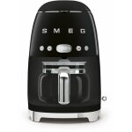 Smeg - cafetire filtre programmable 10 tasses 1050w noir dcf02bleu