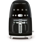 Smeg - cafetière filtre programmable 10 tasses 1050w noir dcf02bleu Smeg - cafetière filtre programmable 10 tasses 1050w noir dcf02bleu