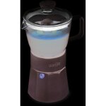 La cafetiere, verona machine � caf� en verre, chrom�e, 6 tasses, dans un coffret cadeau