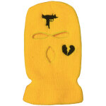 Cagoule 3 trous tricot�e couvre - visage imperm�able au vent et respirante pour ski, cyclisme, course ...