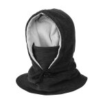 Cagoule d'hiver en polaire �paisse avec capuche, cagoule masque facial d'hiver chaud en peluche casquette ...