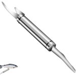 Cailleur � poisson - outil 5 en 1 pour d�veiner les crevettes - couteaux de nettoyage de poisson en acier ...
