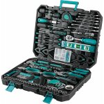 Caisse outils complete 198 pi�ces, bo�te � outils de 198 pi�ces, jeu d'outils � main, jeu de tournevis ...