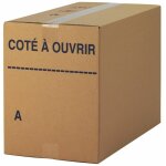 Kke - caisse picking type redoute� en simple cannelure 600 x 300 x 400 mm - colis 25 caisses