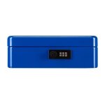 Caissette a monnaie - burg wachter - money code 5025 blue - ouverture a code, acier bleu Caissette a monnaie - burg wachter - money code 5025 blue - ouverture a code, acier bleu