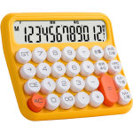 Calculatrice 12 chiffres grand �cran lcd boutons surdimensionn�s interrupteur m�canique standard bureau ...