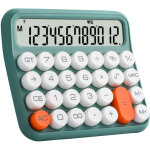 Calculatrice 12 chiffres grand �cran lcd boutons surdimensionn�s interrupteur m�canique standard pour ...