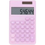 Calculatrice 8 chiffres solaire et pile double alimentation portable avec grand �cran lcd boutons sensibles ...