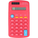 Calculatrice de poche 8 chiffres avec �cran lcd, double alimentation solaire et pile, pour bureau �cole ...