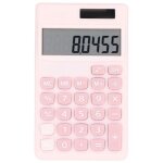 Calculatrice de poche portable � 8 chiffres, batterie solaire, grand �cran lcd, boutons sensibles, couleur ...