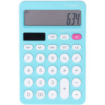 Calculatrice solaire avec double alimentation pour bureau, �tudiants - �cran vert