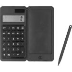 Calculatrice solaire avec tablette d'�criture lcd pliable pour bureau et salle d'�tude