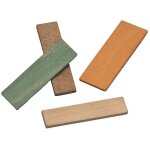 Cale en bois de vitrage de longueur 70 mm largeur 15 mm �paisseur 2 mm - goettgens sa