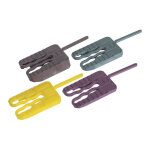 Cale fourchette - vendu par 1000 - dimension : 60 x 45 - epaisseur : 2 - teinte : bleu - quantit� : 1000 ...