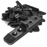 Cales pour montage cach� de lames de terrasse 350 pi�ces, syst�me de terrasse