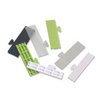 No brand - cale vitrage lrg. 22mm l. 80mm ep. 4mm verte