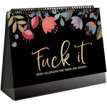Calendrier 2025  fuck it  mural pour femmes fatigu�es, avec design dr�le et crochet fait main, cadeau ...