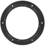Caliber - 2 entretoises haut - parleur compatible avec skoda volkswagen ap03 av d165mm noir