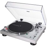 Caliber audio technology - platine vinyle audio - technica at - lp120xusbsv argent