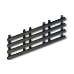 Came - crmaillre en nylon module 4 30x20 - 4 mtres - 009cgzp cgzp 4