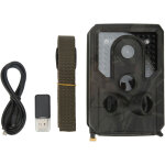 Cam�ra de chasse infrarouge 16mp avec d�tection de mouvement et d�clenchement rapide, vision nocturne ...