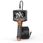 Cam�ra endoscopique, cam�ra d'inspection 4. 3'' ips screen 1080p hd cam�ra d'endoscopie avec 8 lumi�res ...