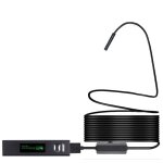Cam�ra d'inspection cam�ra endoscope sans fil 8 mm ip68 inspection wifi �tanche 2. 0mp hd 8 led endoscope ...
