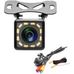 Cam�ra de recul pour voiture, 12 led vision nocturne �tanche grand angle 170� pour aide � la marche arri�re ...