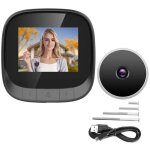 Cam�ra de surveillance des yeux de s�curit� de judas vid�o num�rique de visionneuse de porte visuelle ...