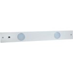 Tibelec - r�glette led blanc 7w, 600 lumens, 4000k, interrupteur infrarouge, bornier connexion int�gr�, ...