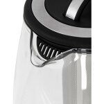 Camry - cr 1290 bouilloire lectrique 1, 7 l noir, transparent