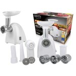 Camry - cr 4802 hachoir � viande �lectrique, 3 disques de coupe, fonction inverse 1500w blanc
