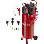 Arebos ? compresseur d'air 50l 10 bar ? moteur 1500w silencieux ? d�bit 220l / min pour outils pneumatiques ...