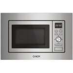 Candy ca38fmw8ng argent micro - onde simple int�gr� 17 l