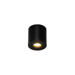 Capa - spot plafond, plafonnier - 1 lumire -  90 mm - noir - moderne - clairage intrieur - salle ...