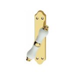 Crémone dalia laiton porcelaine avec trous salone Crémone dalia laiton porcelaine avec trous salone