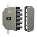 Dom - serrure de sa curita droite cr 2200 double embout a appliquer sur les portes blinda es