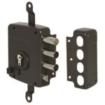 Cisa - serrure triple s�curit� art. 56167. 60. 2 cylindre europ�en gauche - salon