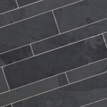 Capri - dallage ardoise noire 60x14cm - vendu par lot de 1. 008 m