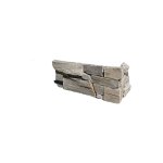 Capri - parement d'angle 90° quartzite varallo cerene - vendu par lot de 2 Capri - parement d'angle 90° quartzite varallo cerene - vendu par lot de 2