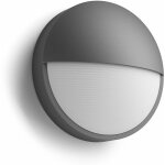 Philips - capricorn applique murale extérieure led 1x6w, 2700k, ip44, anthracite Philips - capricorn applique murale extérieure led 1x6w, 2700k, ip44, anthracite