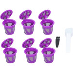 Capsule de caf� r�utilisable en acier inoxydable - filtre pour machine � caf� - accessoire lavable