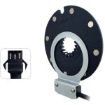 Capteur assistance p�dale magn�tique double effet 36v 48v syst�me pas pour v�lo �lectrique