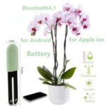 Capteur d'humidit� du sol intelligent bluetooth, humidim�tre et moniteur de temp�rature pour plantes ...