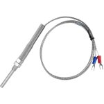 Capteur de temp�rature sonde thermocouple k type m8 - 30mm, plage 0 - 400?, c�ble 1m